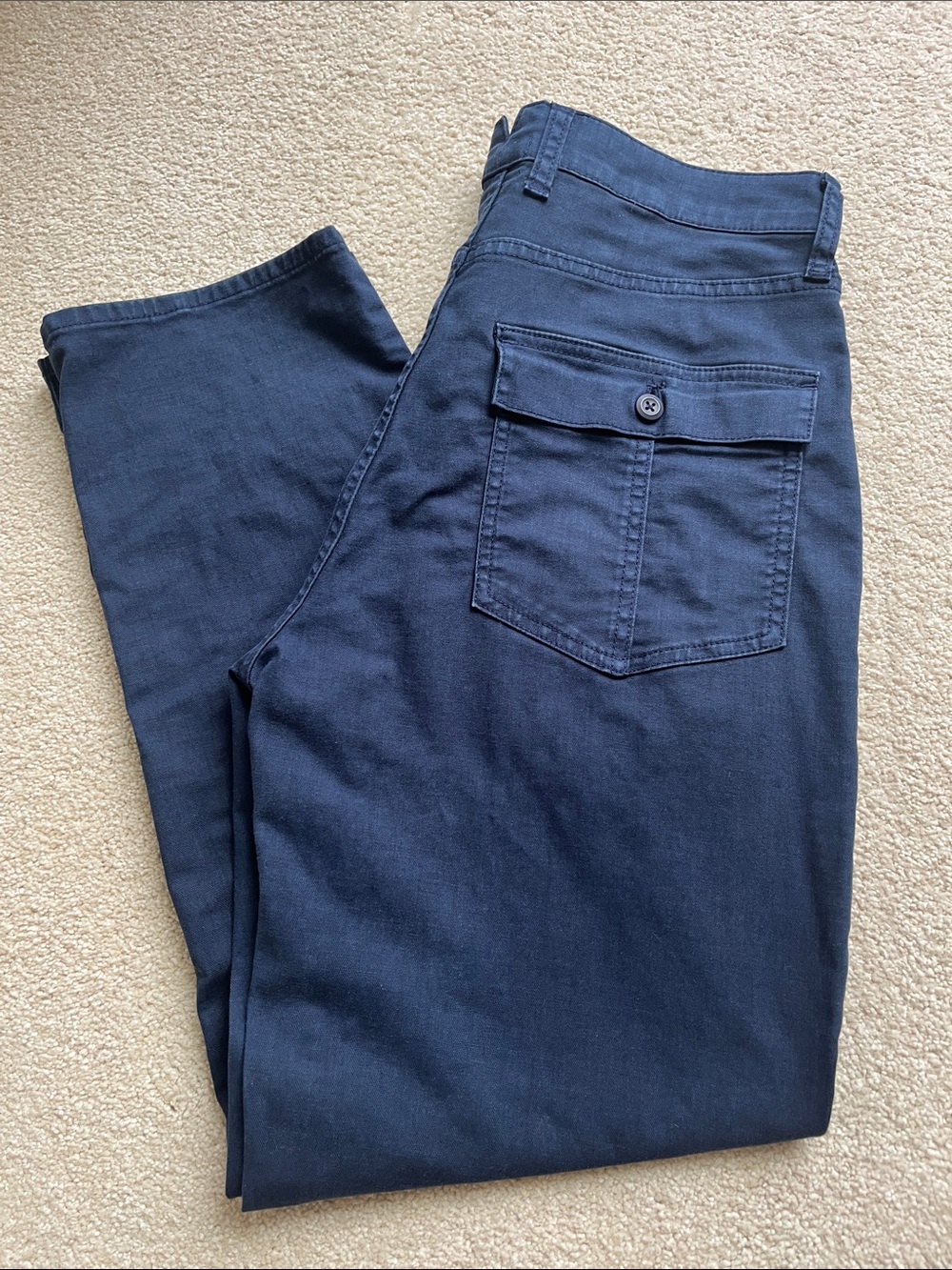J Crew Khakis with cool pockets!  EUC